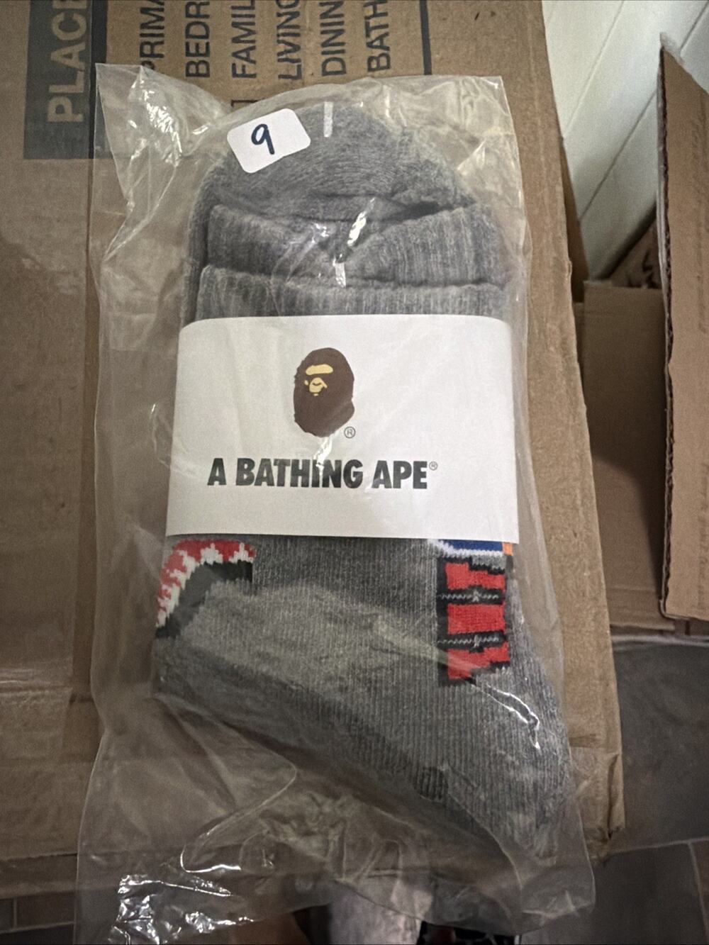 BAPE Shark Socks by A Bathing Ape Japan